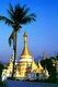 Thailand: Late afternoon light falls on a chedi at Wat Phra That Doi Kong Mu, Mae Hong Son, northern Thailand
